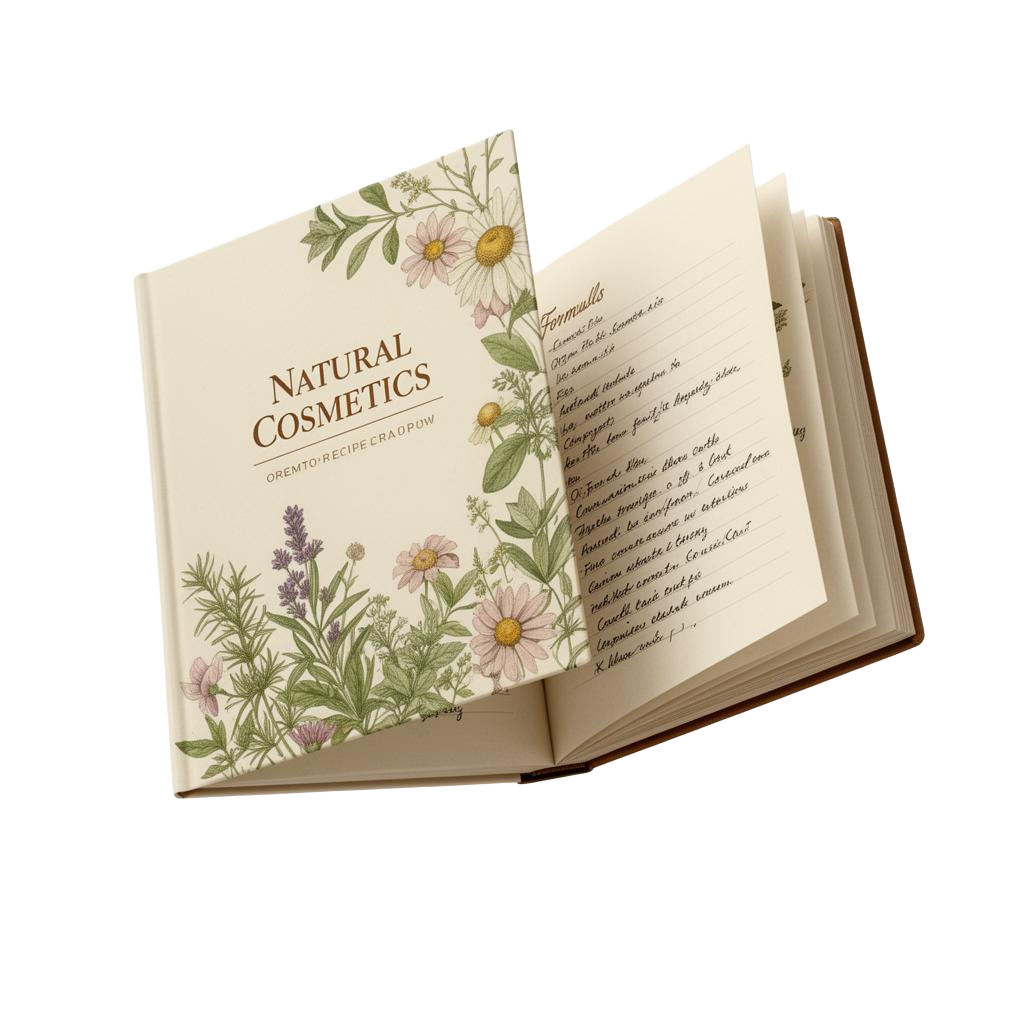 Diario imprimible de recetas cosméticas